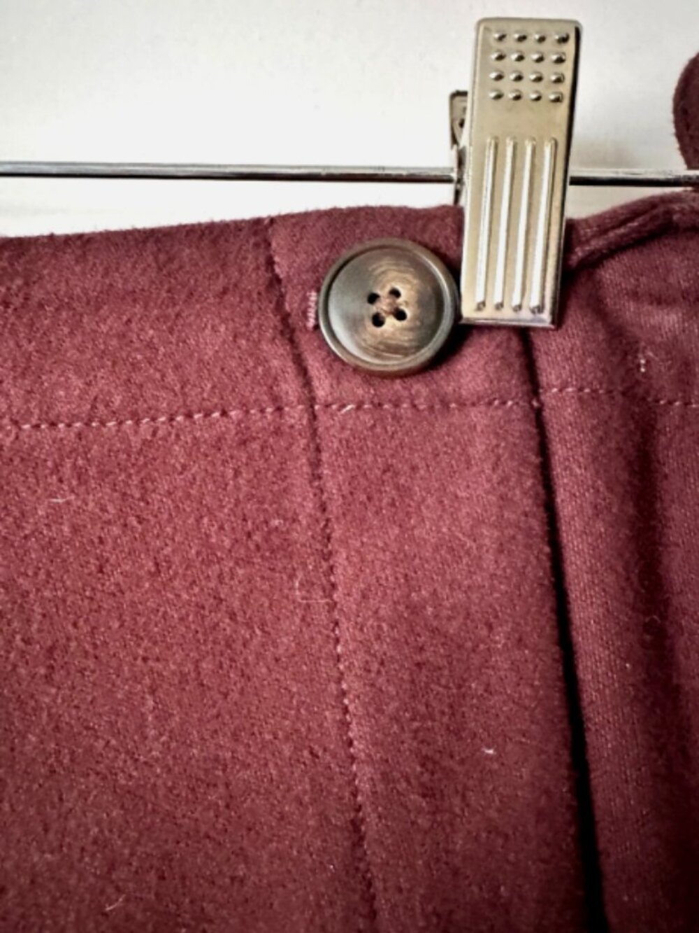Madewell 100% Cotton Wrap Skirt Women’s 8 Side Tie Button EUC - Picture 4 of 14